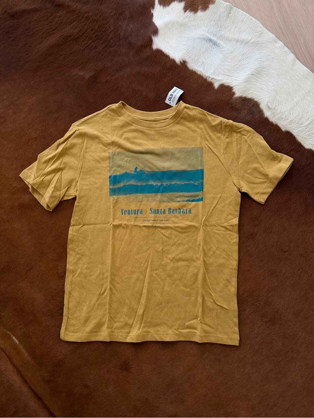Old Navy surf tee size L (10-12) — NWT